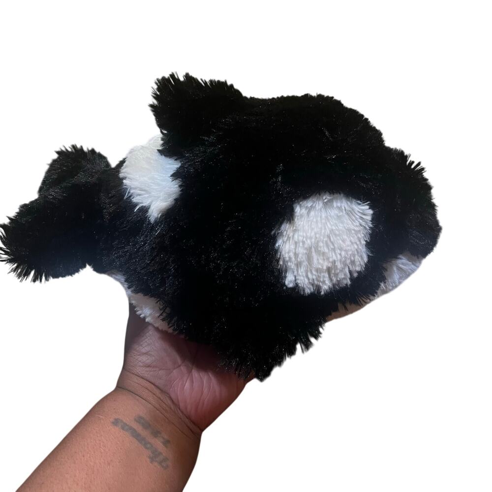 2021 Squishable Plush Orca Whale Black White Stuffed Animal‎ Sewn Eyes 12"